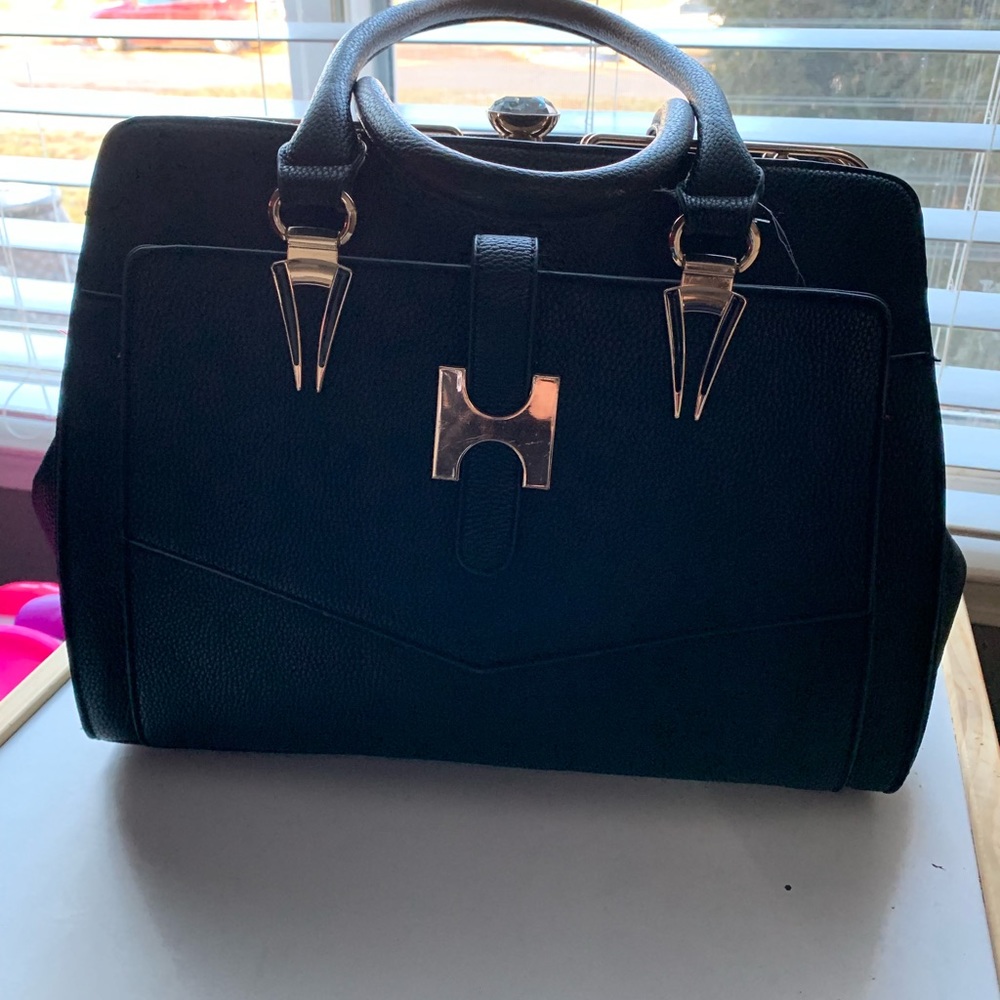 Black handbag